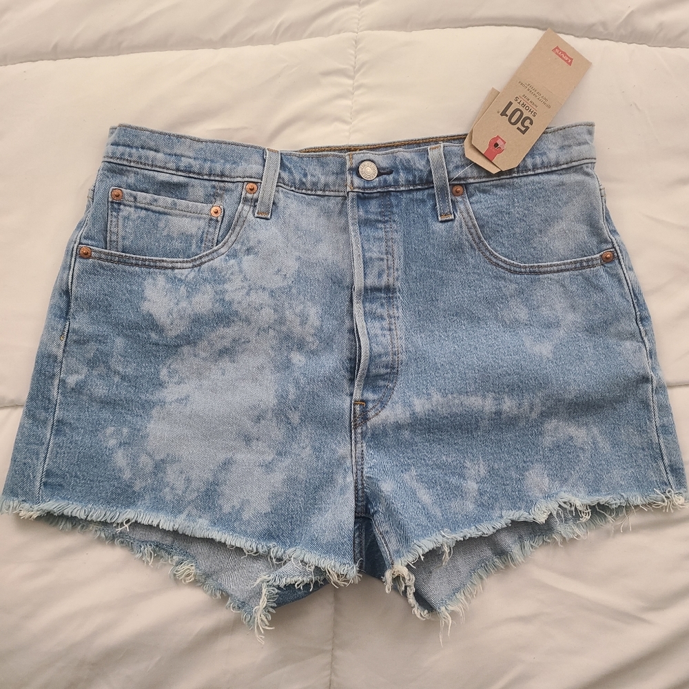 Womens Levi's High Rise Shorts